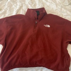 North Face fleece pull over